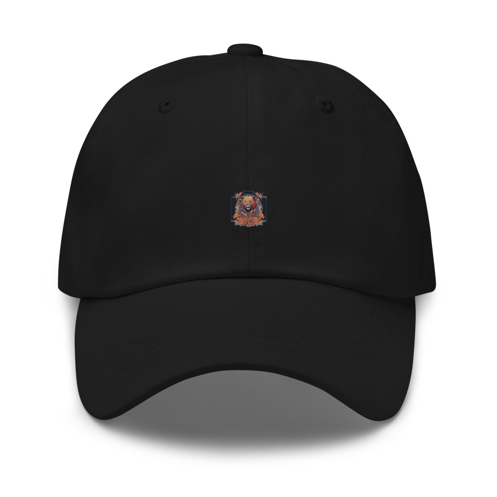 Black Hat with print art