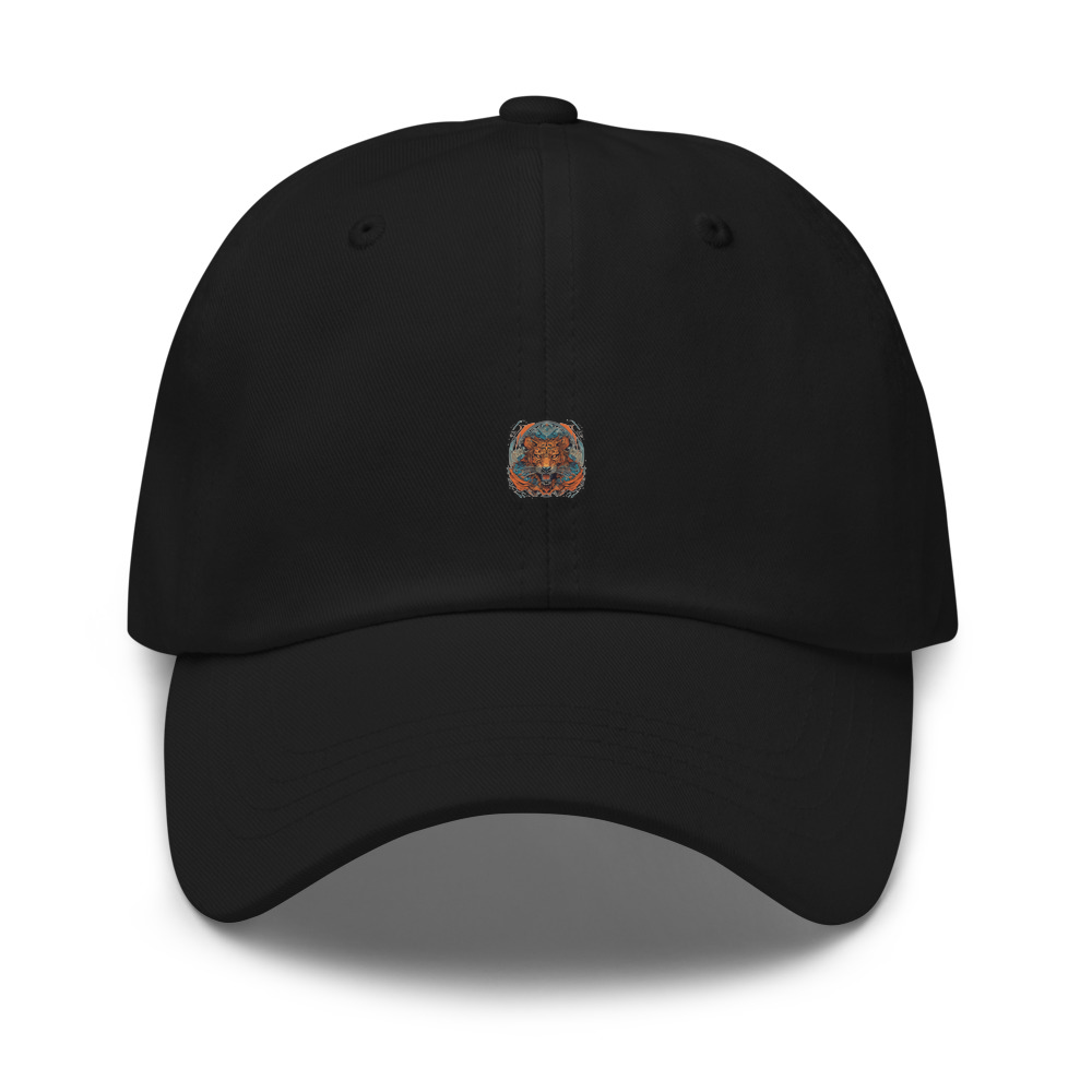 Black Hat with print art