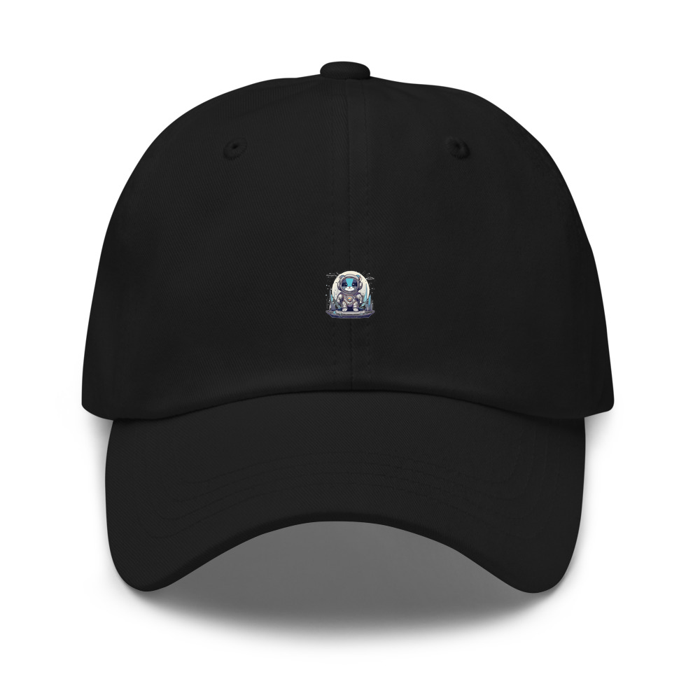 Black Hat with print art