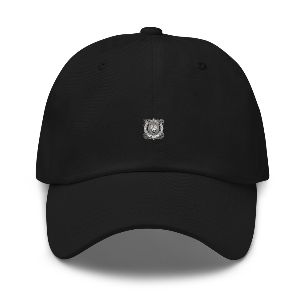 Black Hat with print art