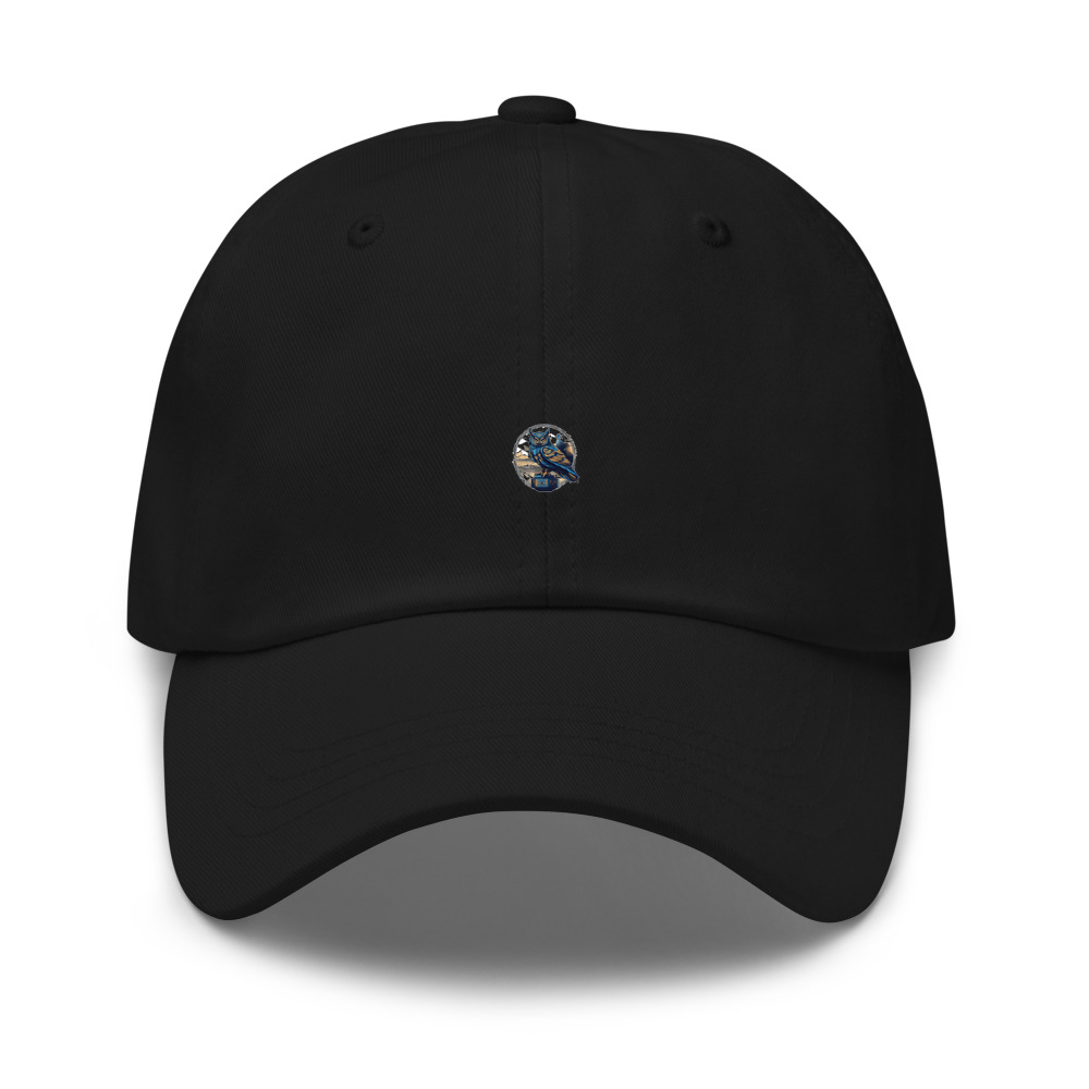 Black Hat with print art