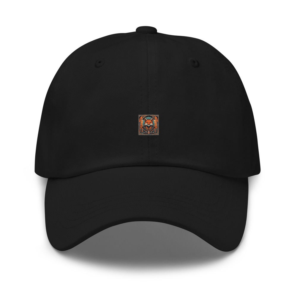 Black Hat with print art