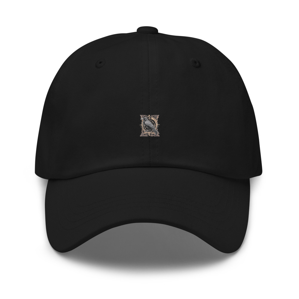 Black Hat with print art