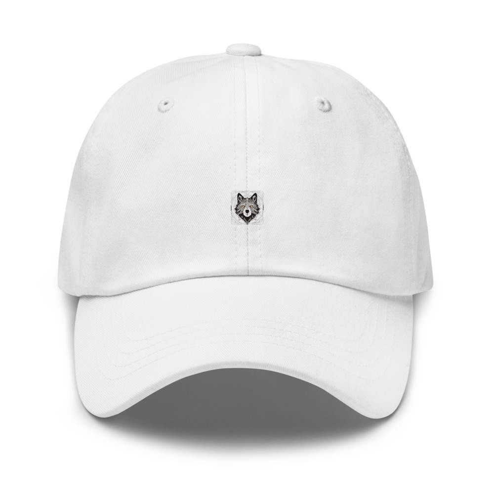 White Hat with print art
