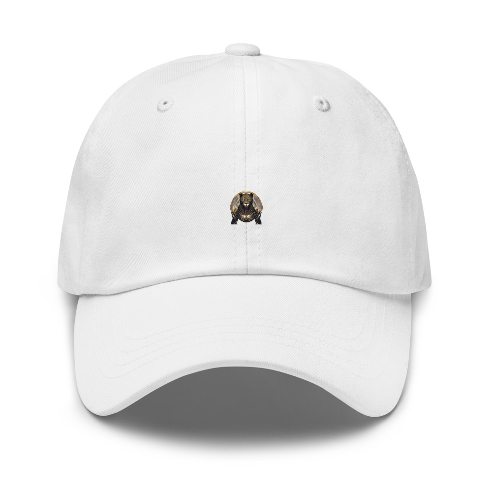 White Hat with print art