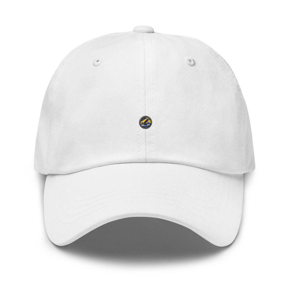 White Hat with print art