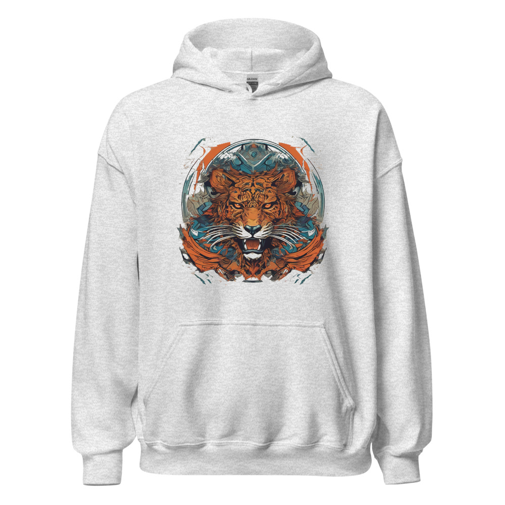 Ash Hoodie with print art