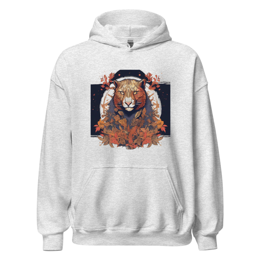 Ash Hoodie with print art