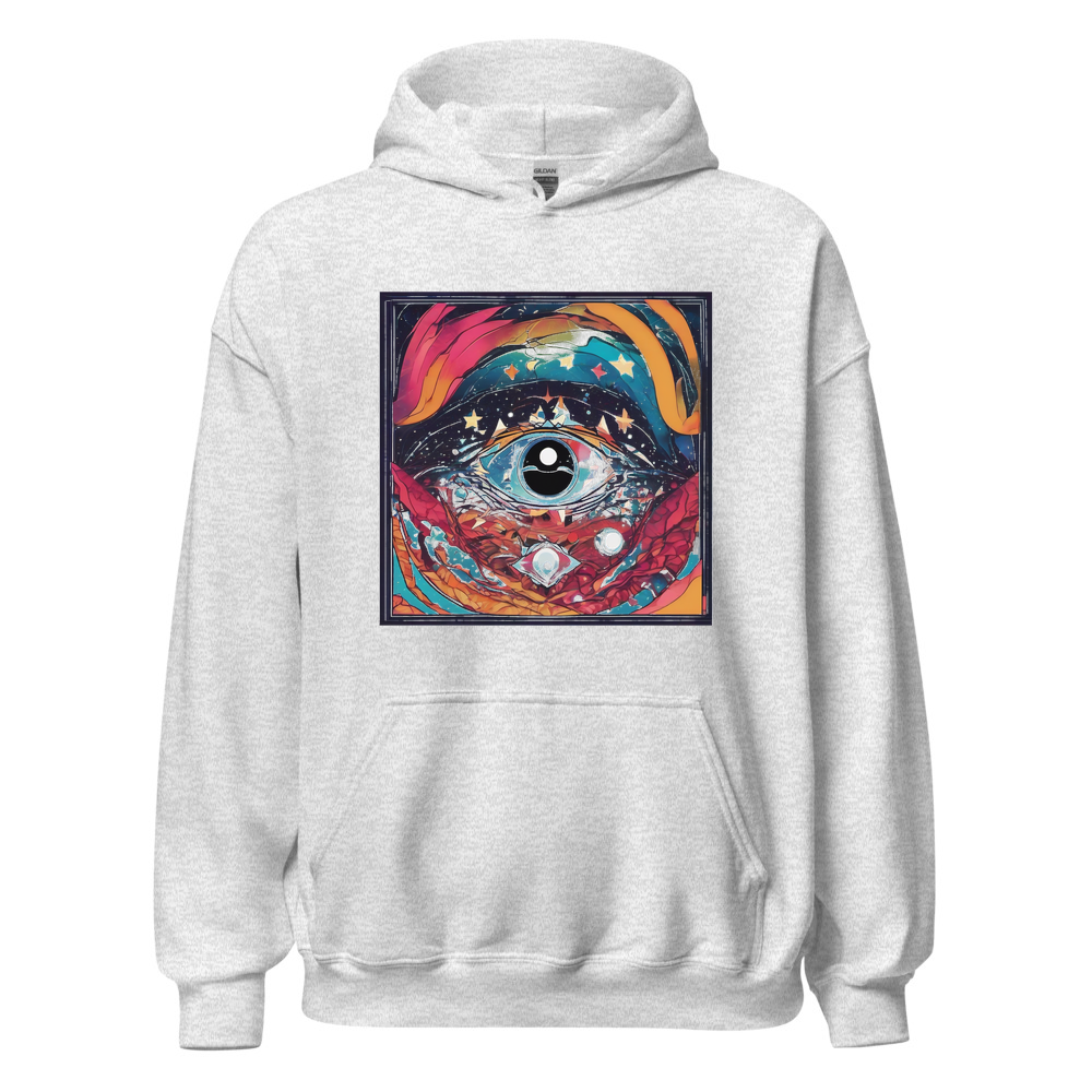 Ash Hoodie with print art
