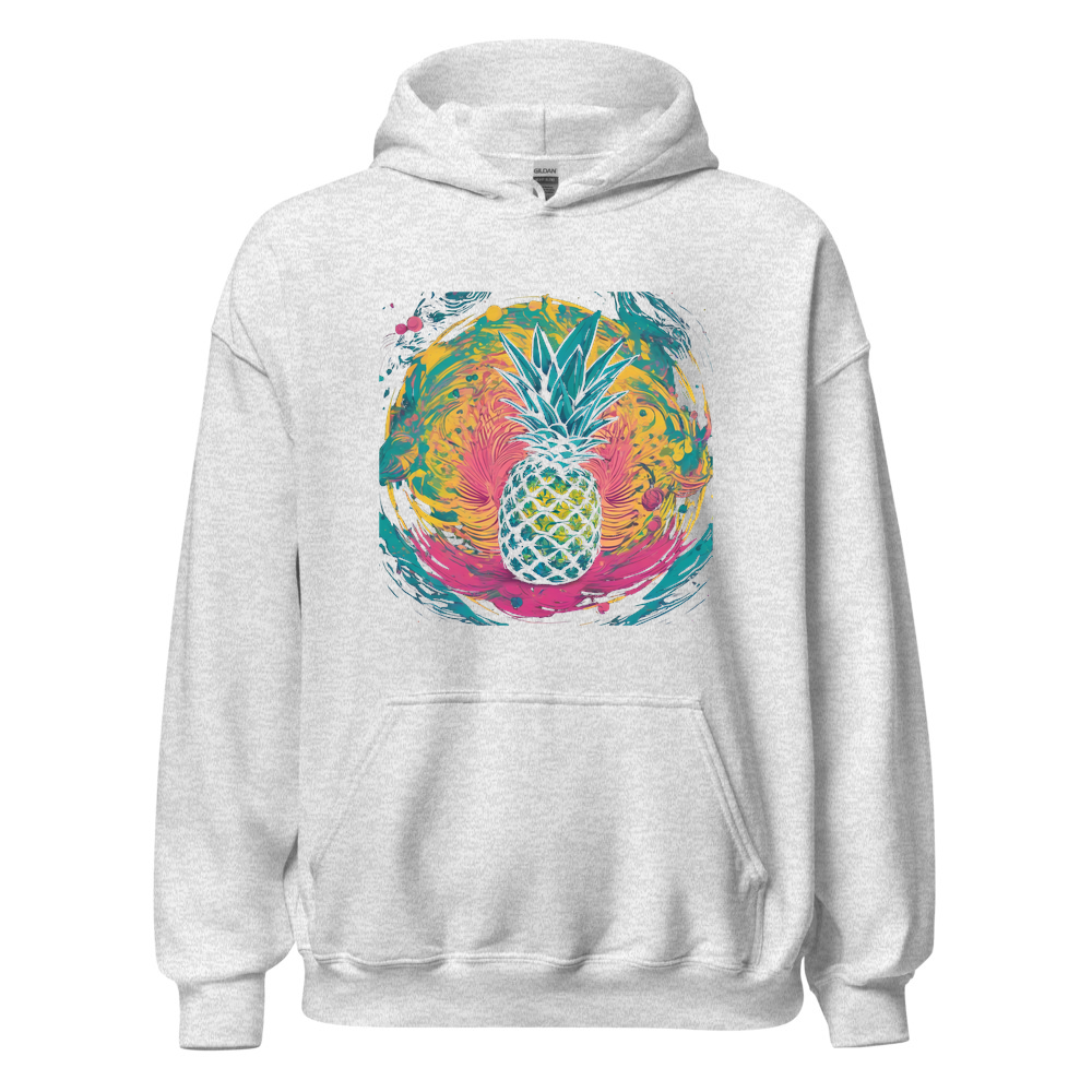 Ash Hoodie with print art