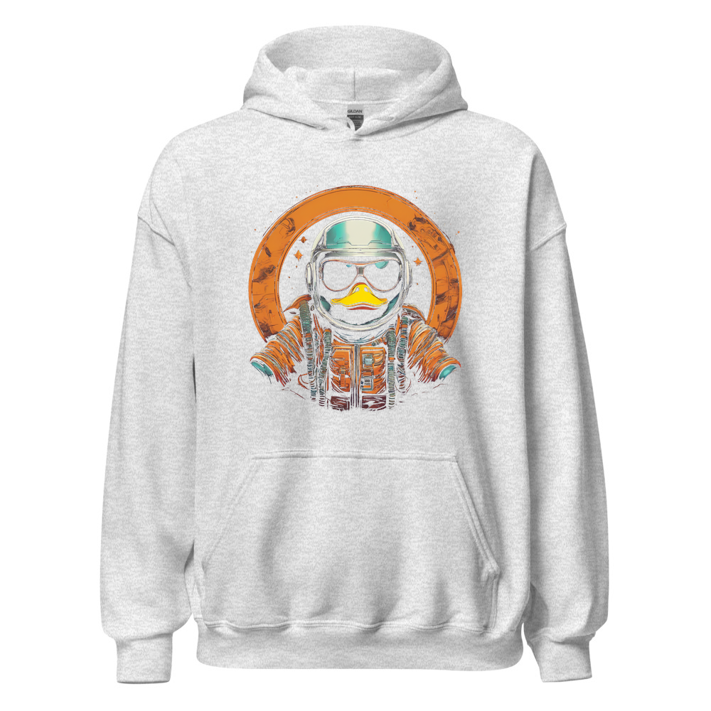 Ash Hoodie with print art