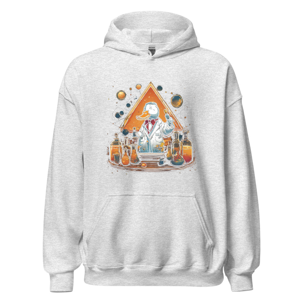 Ash Hoodie with print art