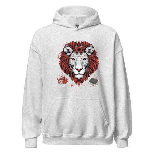 Ash Hoodie with print art