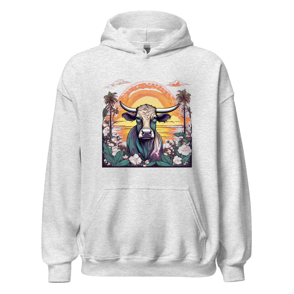 Ash Hoodie with print art