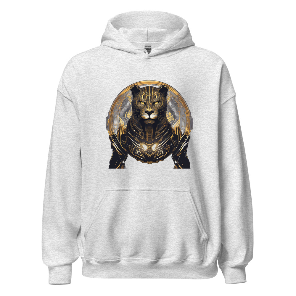 Ash Hoodie with print art