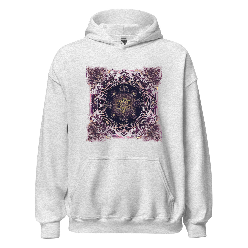 Ash Hoodie with print art