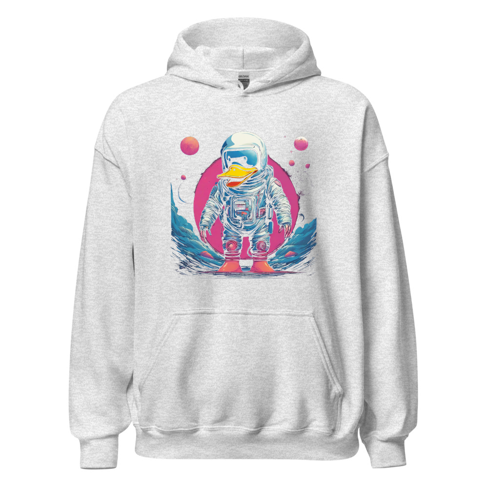 Ash Hoodie with print art