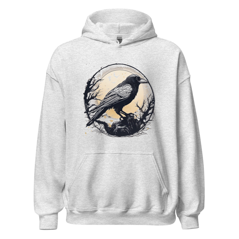 Ash Hoodie with print art