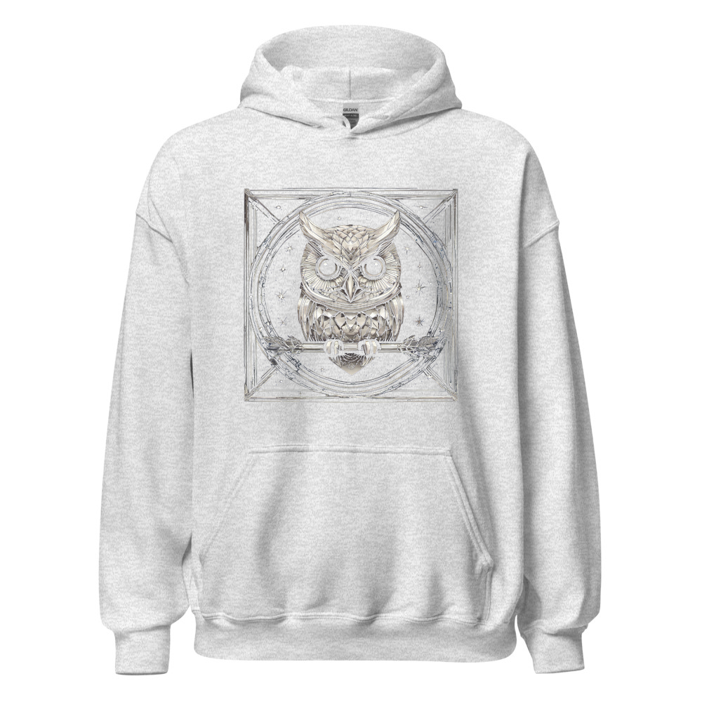 Ash Hoodie with print art