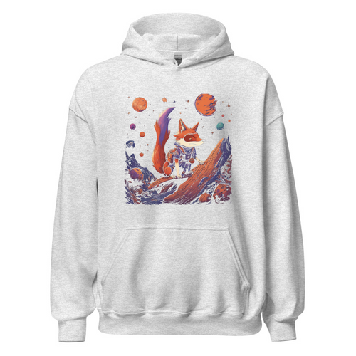 Ash Hoodie with print art