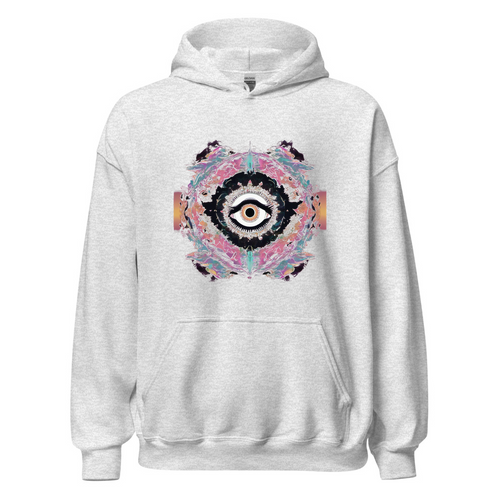 Ash Hoodie with print art