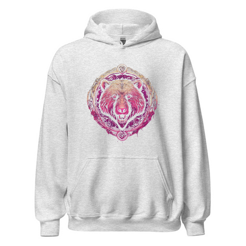 Ash Hoodie with print art