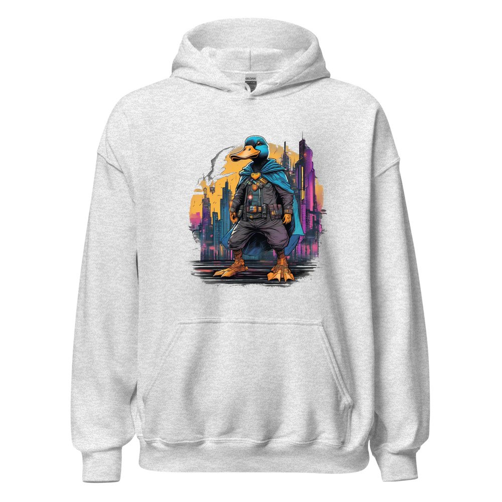 Ash Hoodie with print art