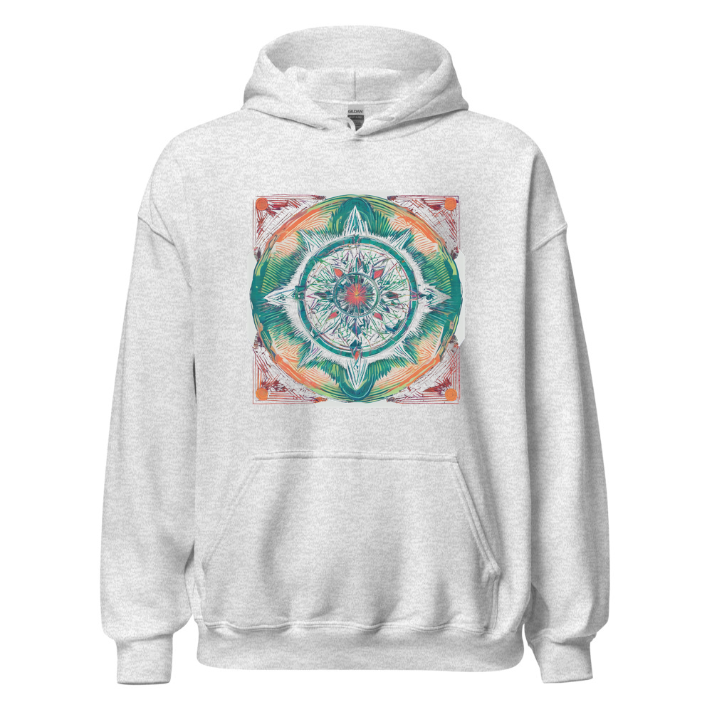 Ash Hoodie with print art