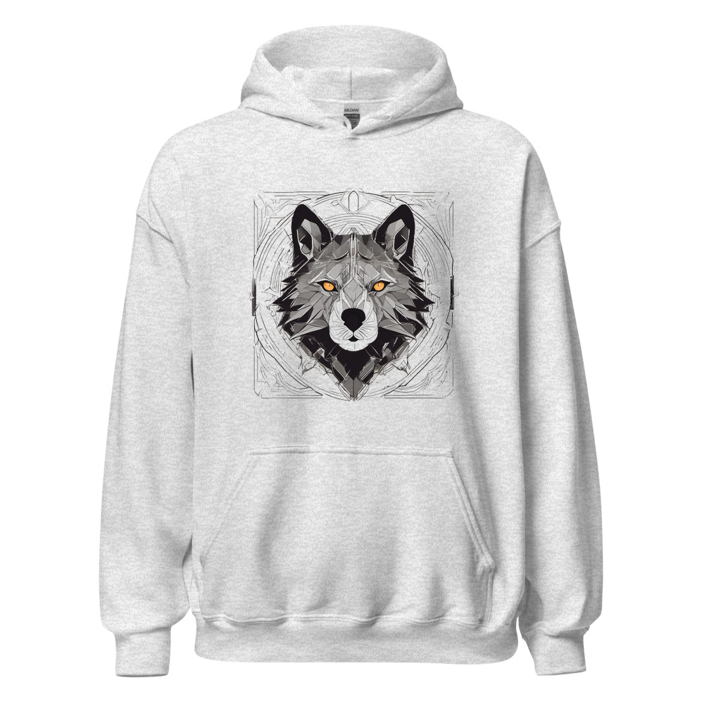 Ash Hoodie with print art