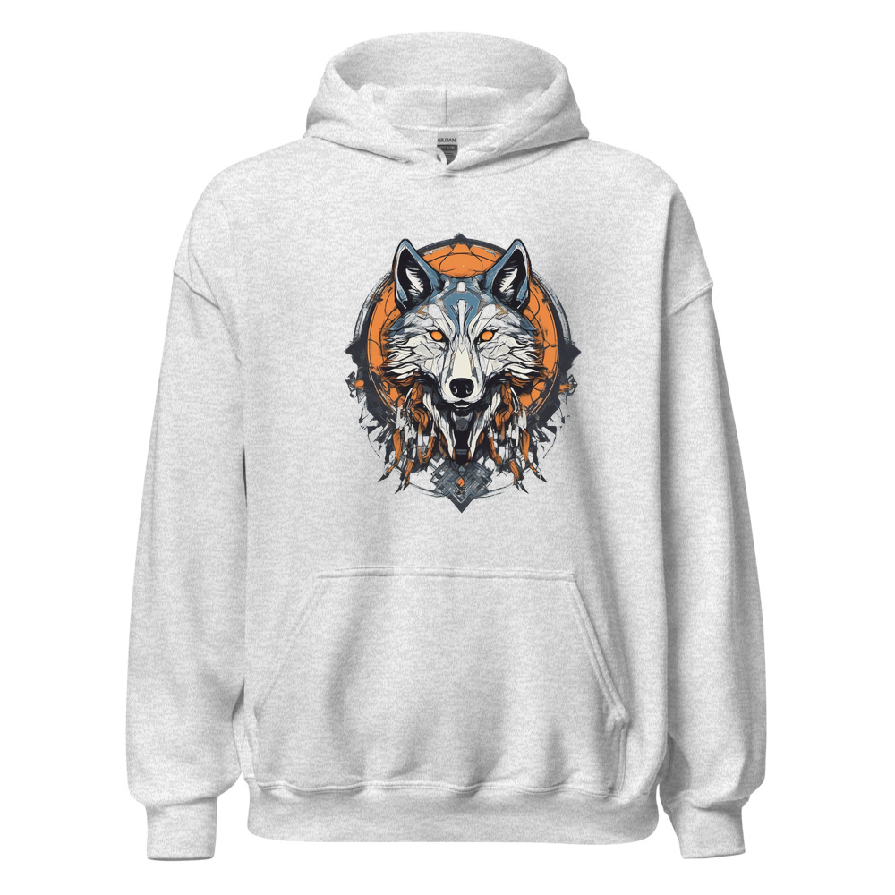 Ash Hoodie with print art