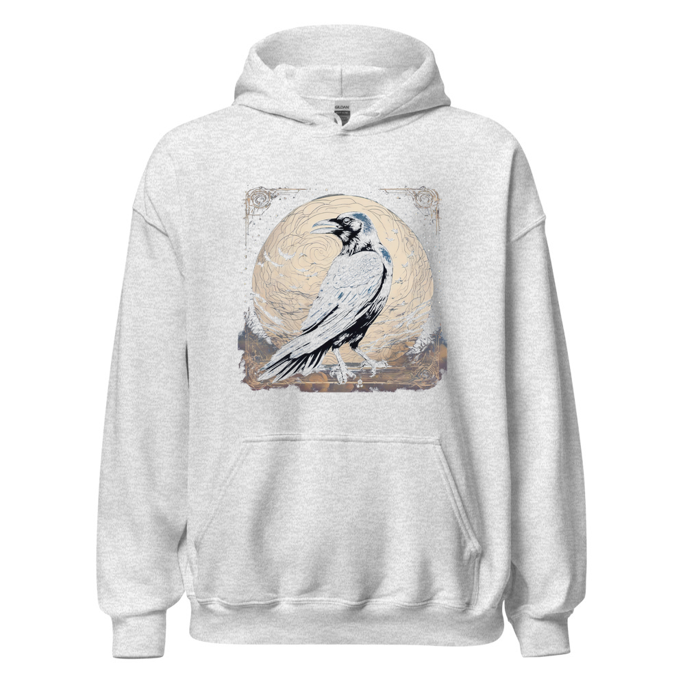 Ash Hoodie with print art