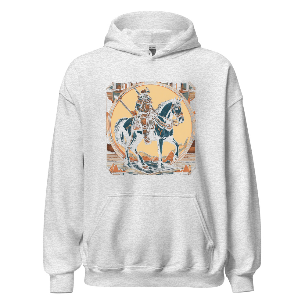 Ash Hoodie with print art