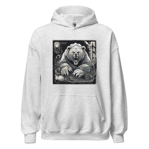 Ash Hoodie with print art