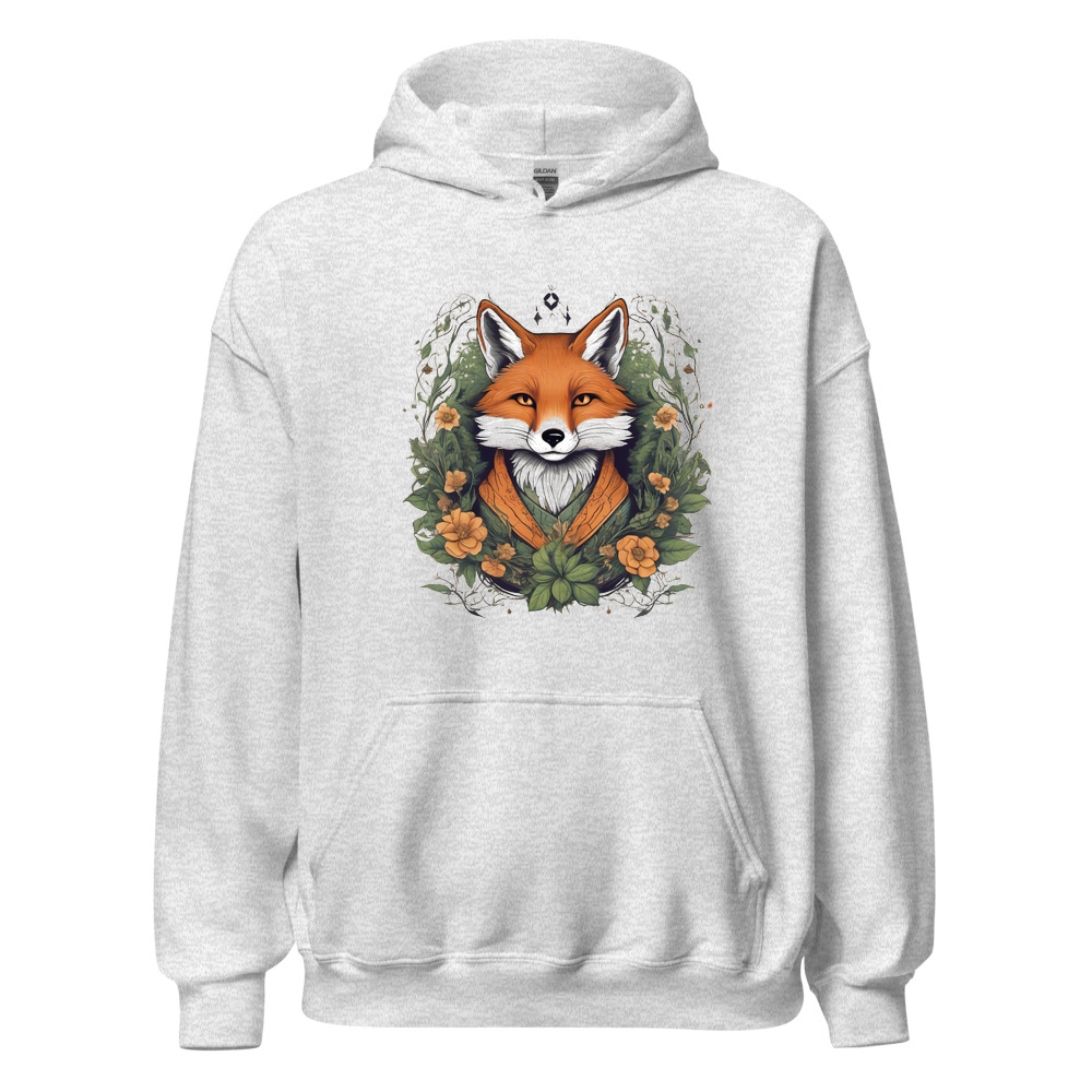 Ash Hoodie with print art