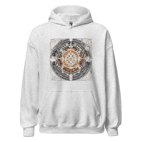 Ash Hoodie with print art