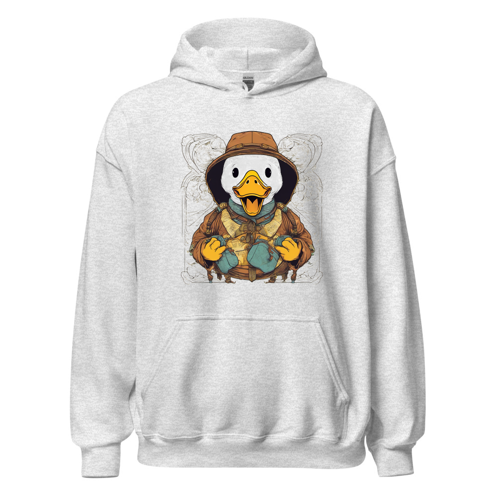 Ash Hoodie with print art