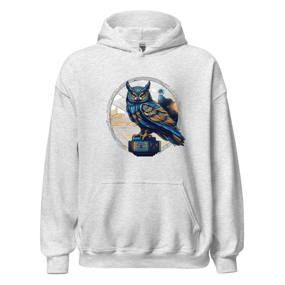 Ash Hoodie with print art
