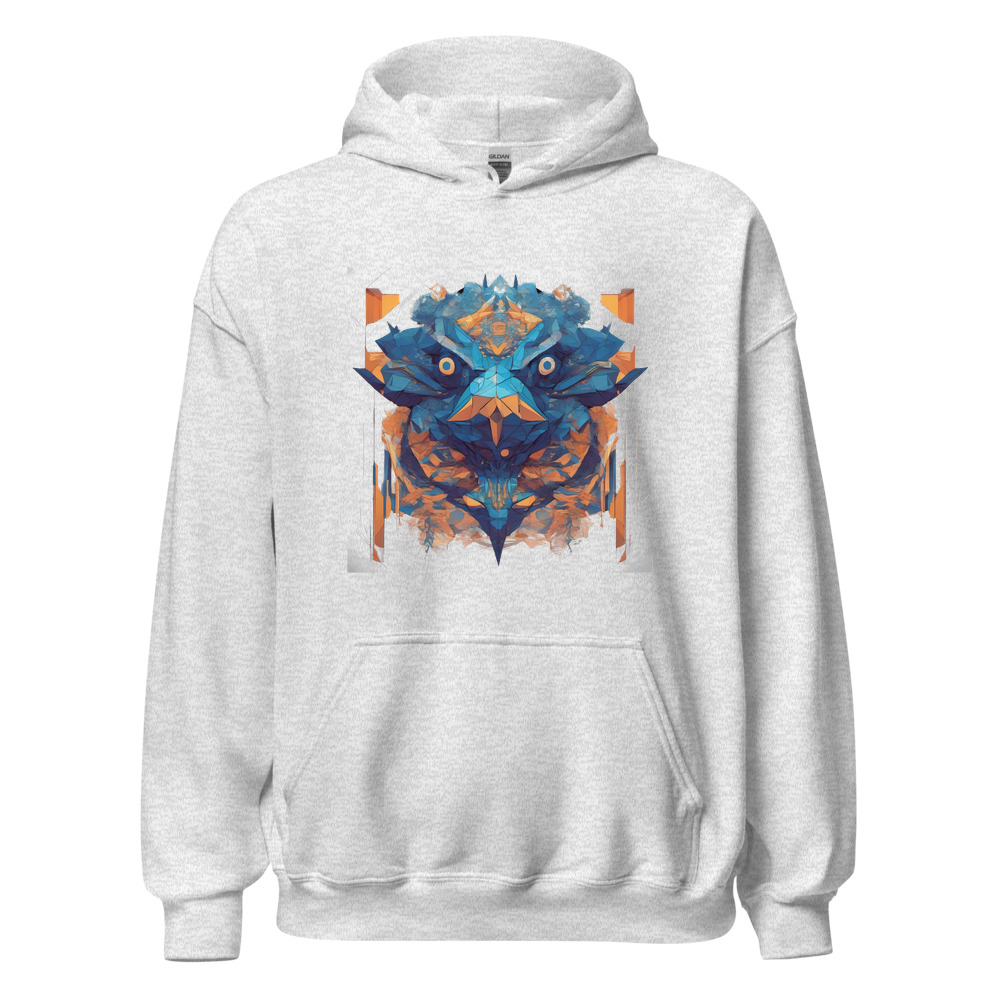 Ash Hoodie with print art