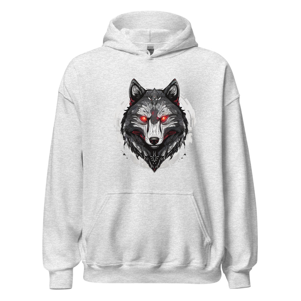 Ash Hoodie with print art