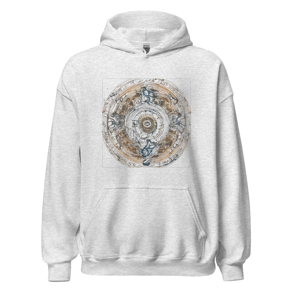 Ash Hoodie with print art