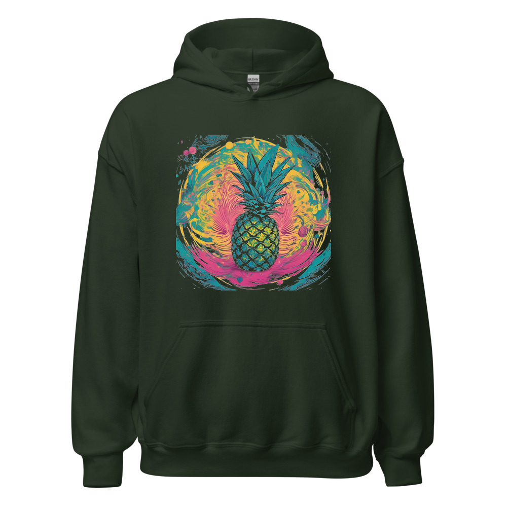 Forest Hoodie with print art