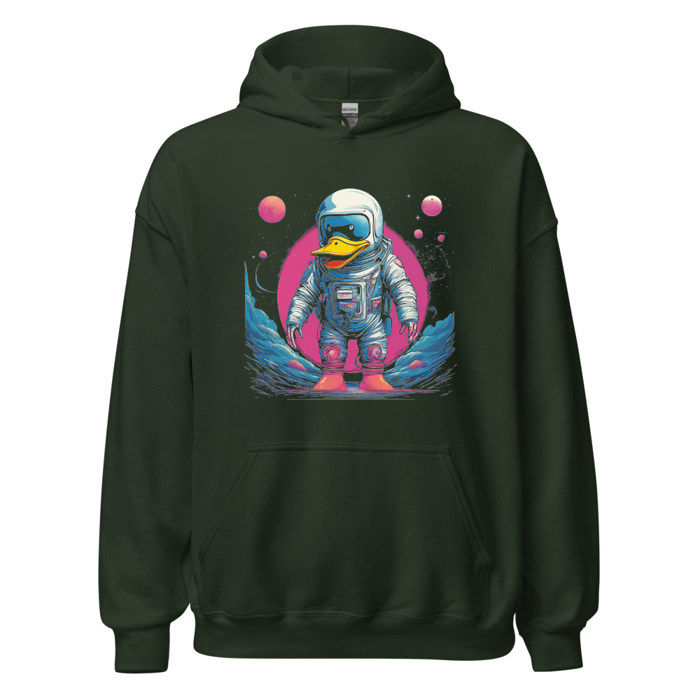 Forest Hoodie with print art