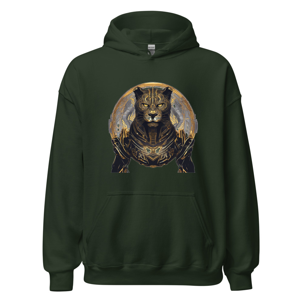 Forest Hoodie with print art