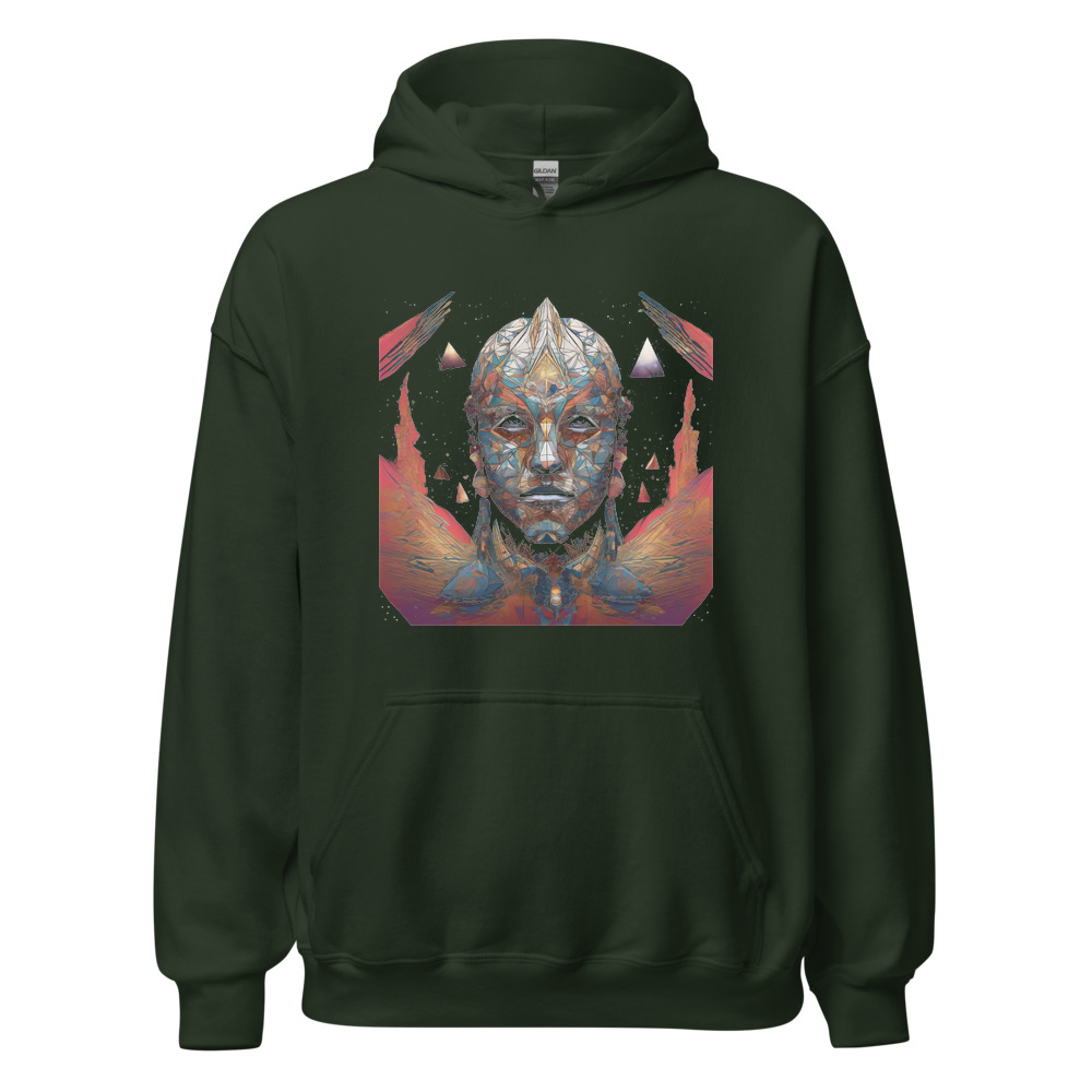 Forest Hoodie with print art