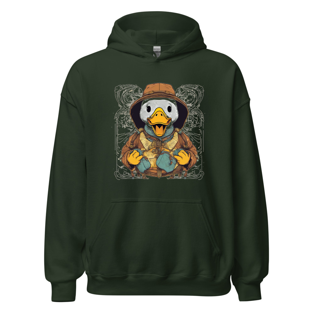 Forest Hoodie with print art