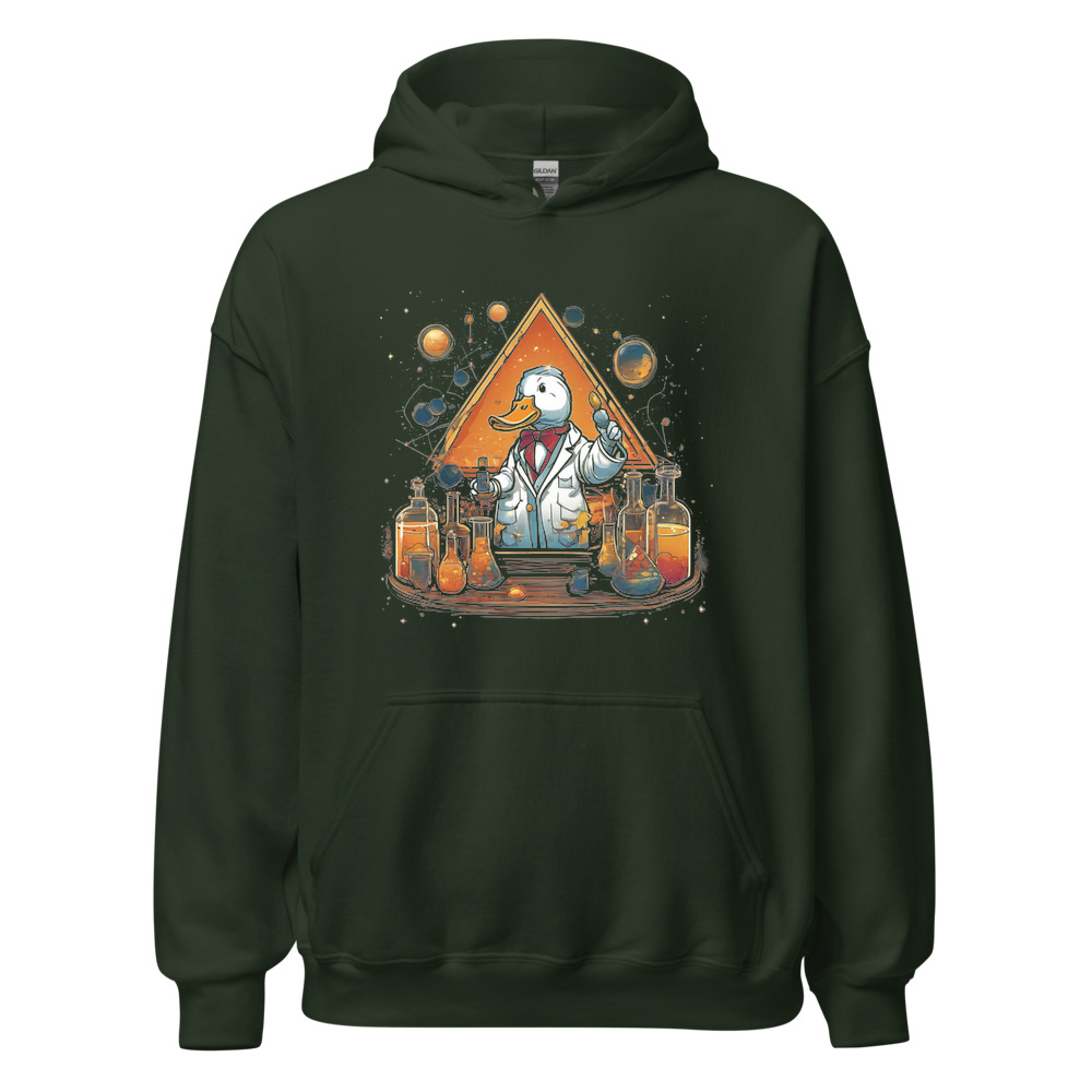 Forest Hoodie with print art