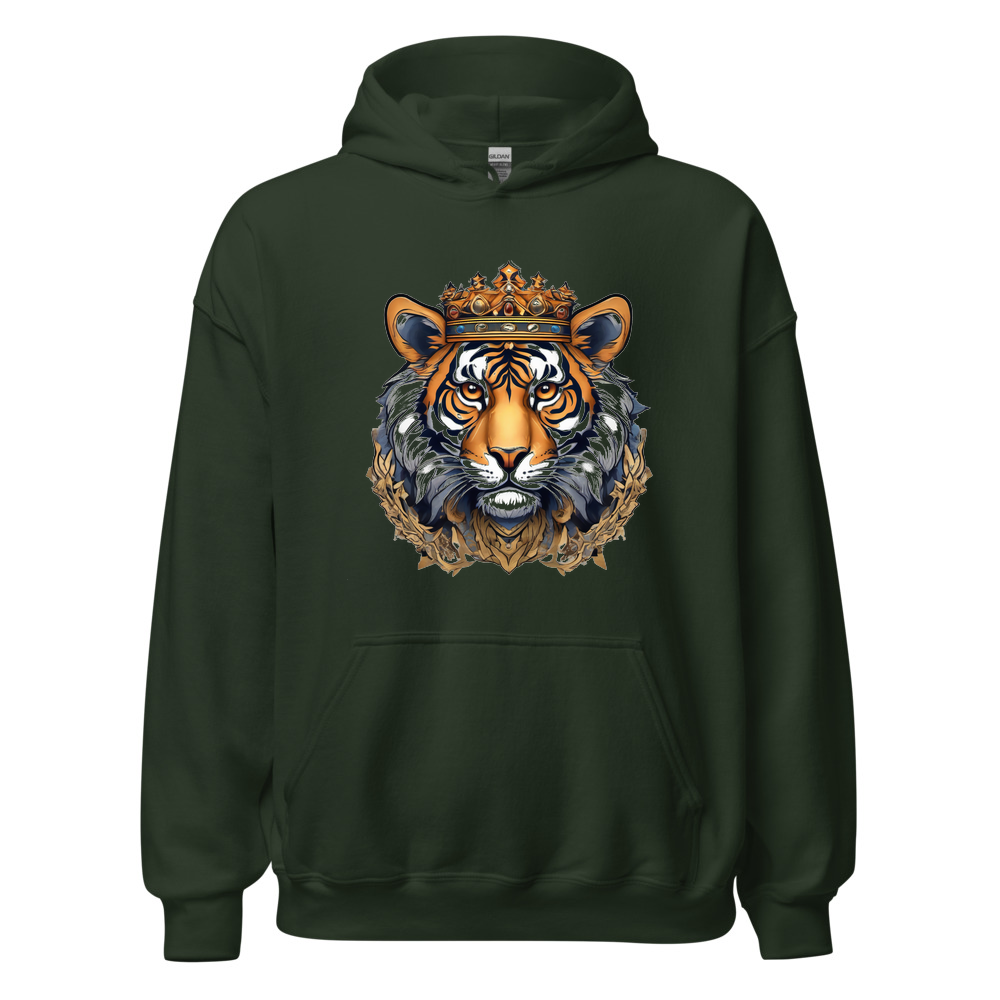 Forest Hoodie with print art