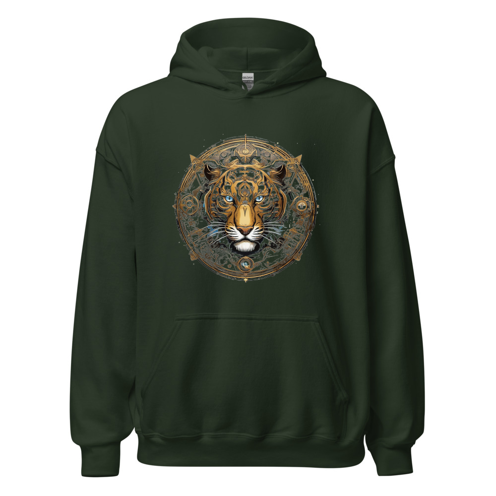 Forest Hoodie with print art