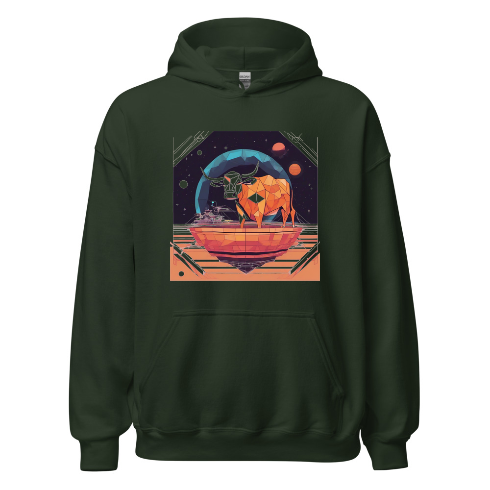 Forest Hoodie with print art