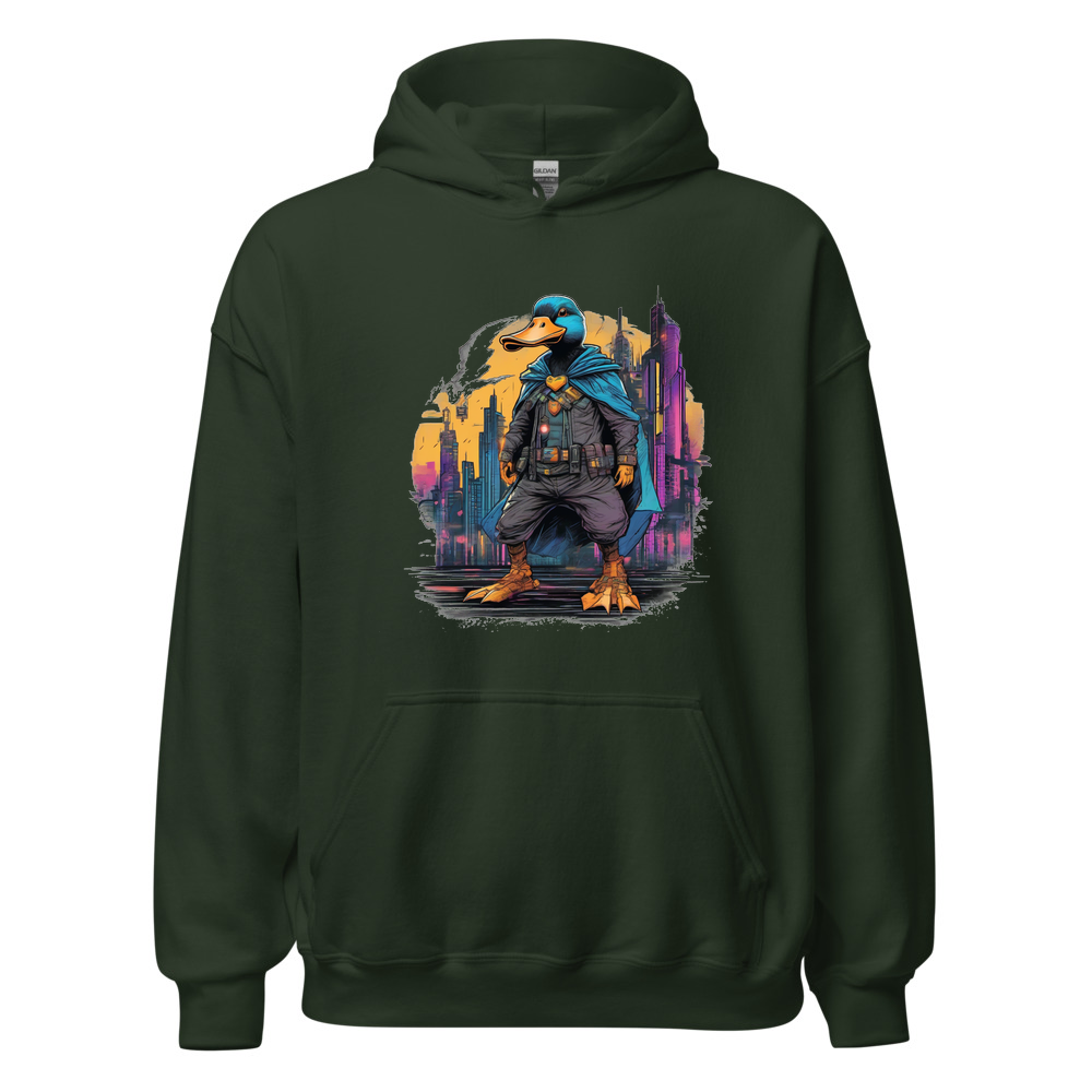 Forest Hoodie with print art